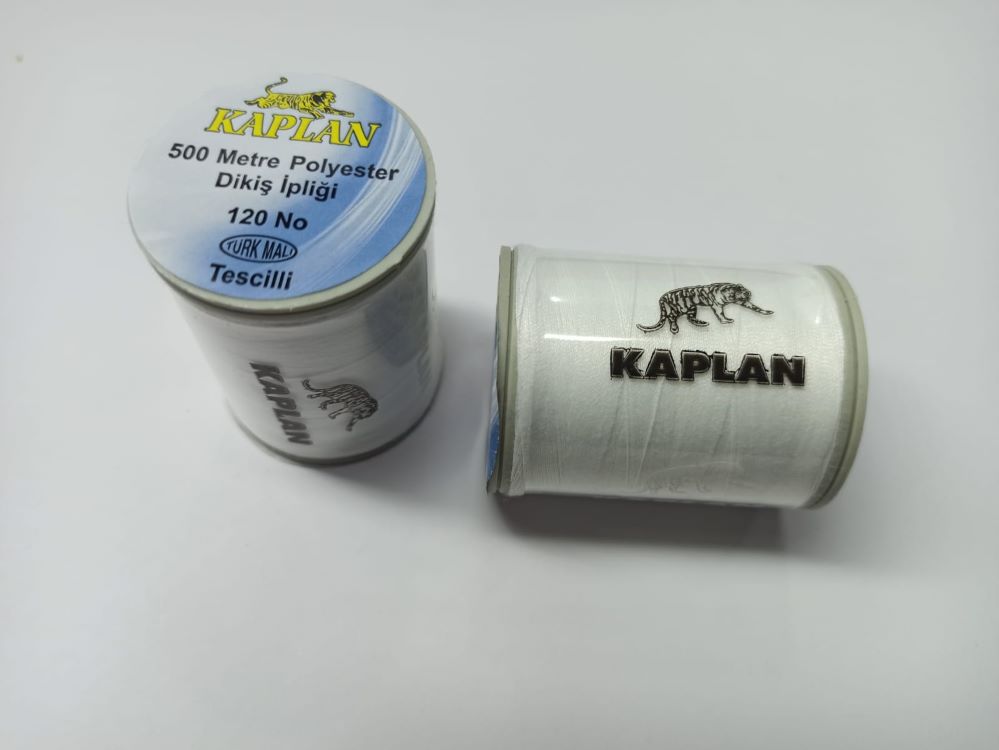Kaplan Dikiş İpi 500 mt Beyaz