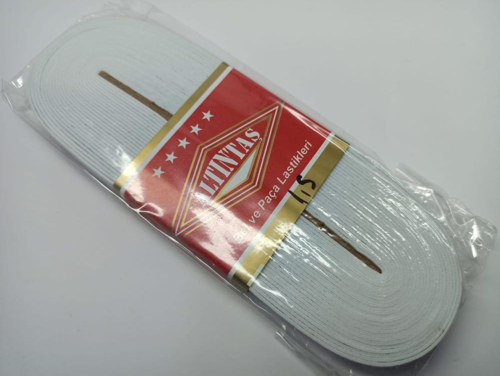 Beyaz Lastik 1.5 cm