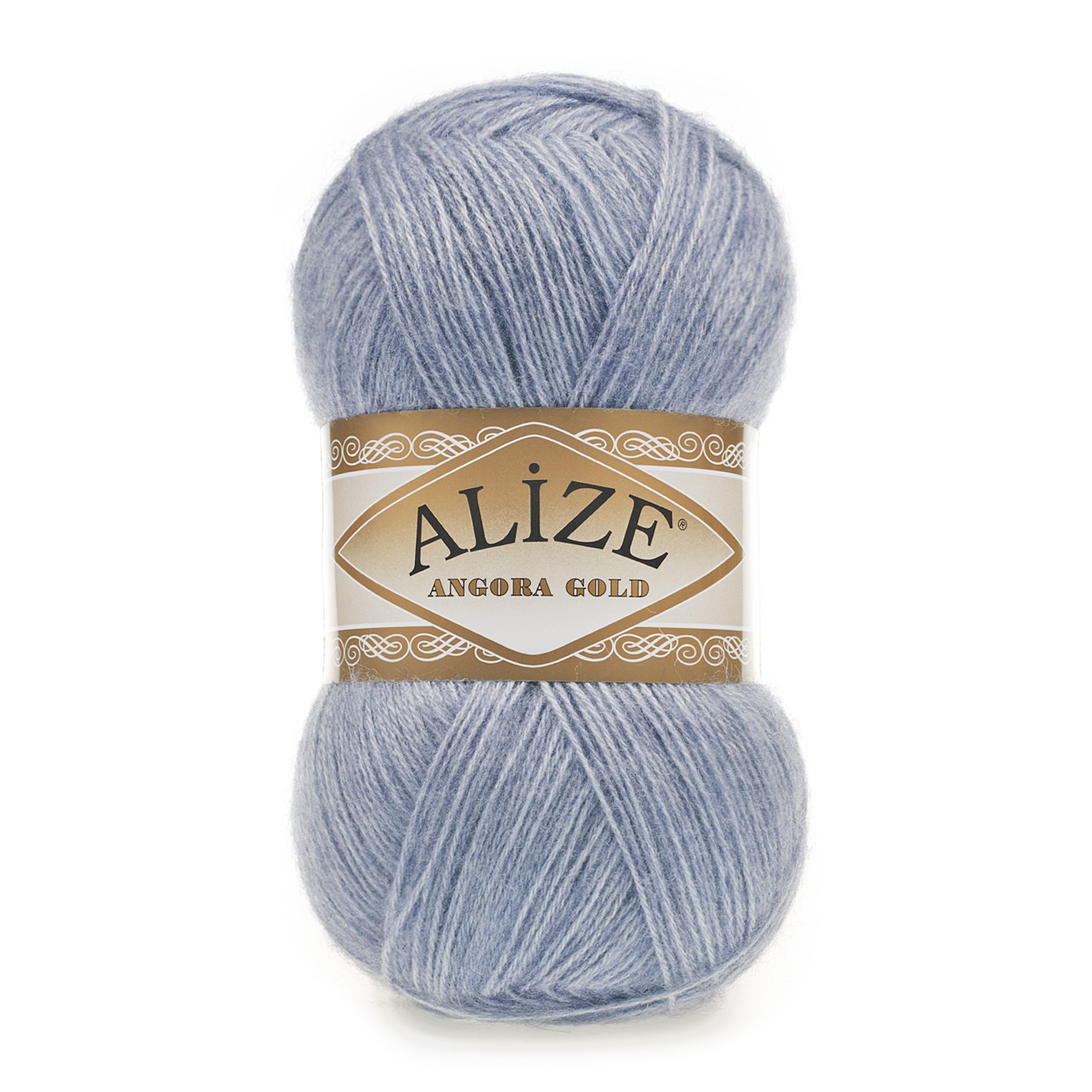 Angora Gold 221 Denim Melanj