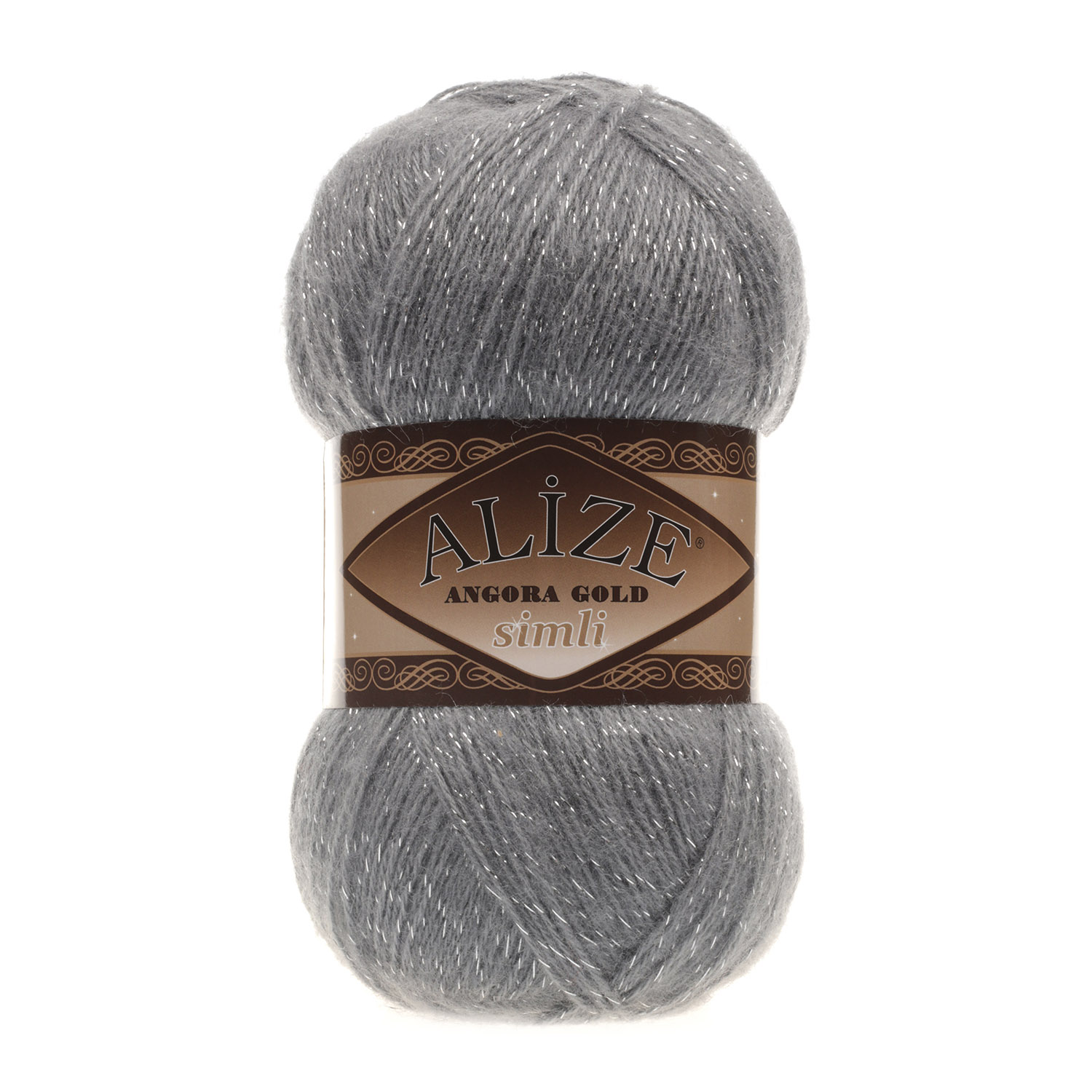 Angora Gold Simli 87 Kömür Gri